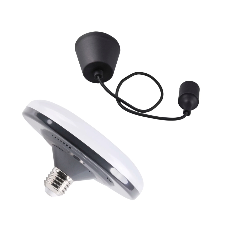 LED Závěsné svítidlo KIKI 1xE27/10W/230V černé