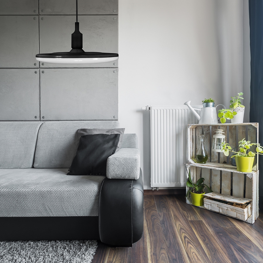 Závěsné svítidlo KIKI 1xE27/15W/230V černé