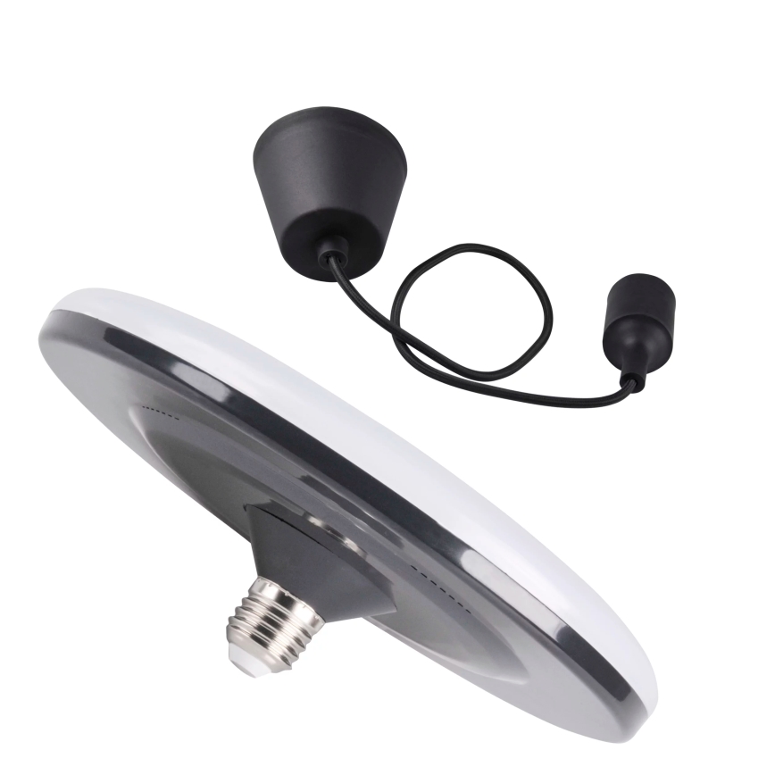 LED Závěsné svítidlo KIKI 1xE27/15W/230V černé