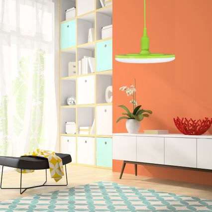 Závěsné svítidlo KIKI 1xE27/15W/230V zelené