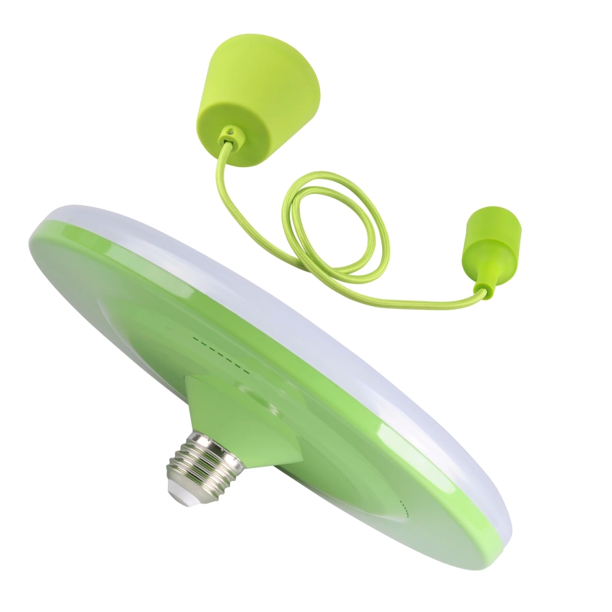 LED Závěsné svítidlo KIKI 1xE27/15W/230V zelené