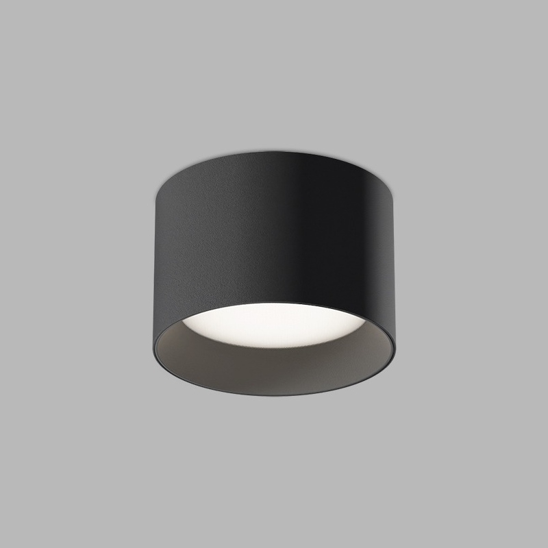 LED2 - LED Bodové svítidlo ZETA ON LED/8W/230V 3000/3500/4000K pr. 9 cm černá