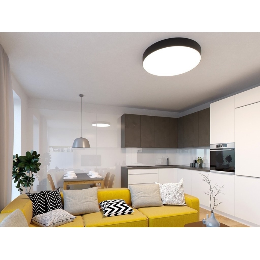LED2 - LED Stmívatelné stropní svítidlo MONO LED/100W/230V 3000K/4000K černá