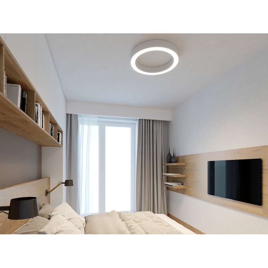 LED2 - LED Stmívatelné stropní svítidlo SATURN LED/50W/230V 3000K/4000K bílá