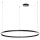 LED2 - LED Stmívatelný lustr na lanku SATURN LED/80W/230V pr. 100 cm černá