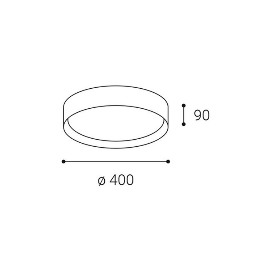 LED2 - LED Stropní svítidlo MILA LED/30W/230V 3000/4000K