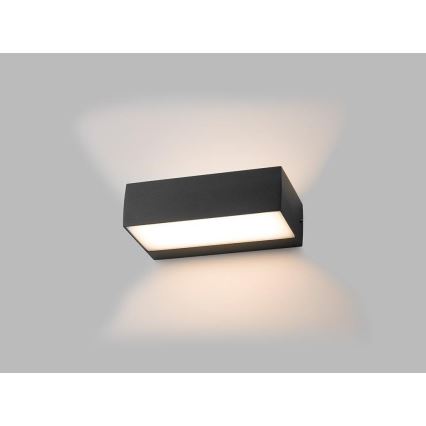 LED2 - LED Venkovní nástěnné svítidlo KVADER LED/9W/230V IP54