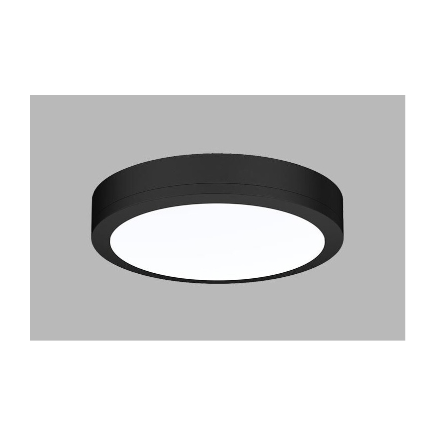 LED2 - LED Venkovní stropní svítidlo se senzorem KERY LED/18W/230V IP65 černá