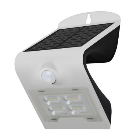 LEDKO 08423L - LED Solární nástěnné svítidlo se senzorem 1xLED/2W IP65 