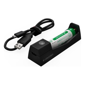 Ledlenser 500986 - Nabíječka baterií 1xLi-ion 5V + akumulátor 750 mAh