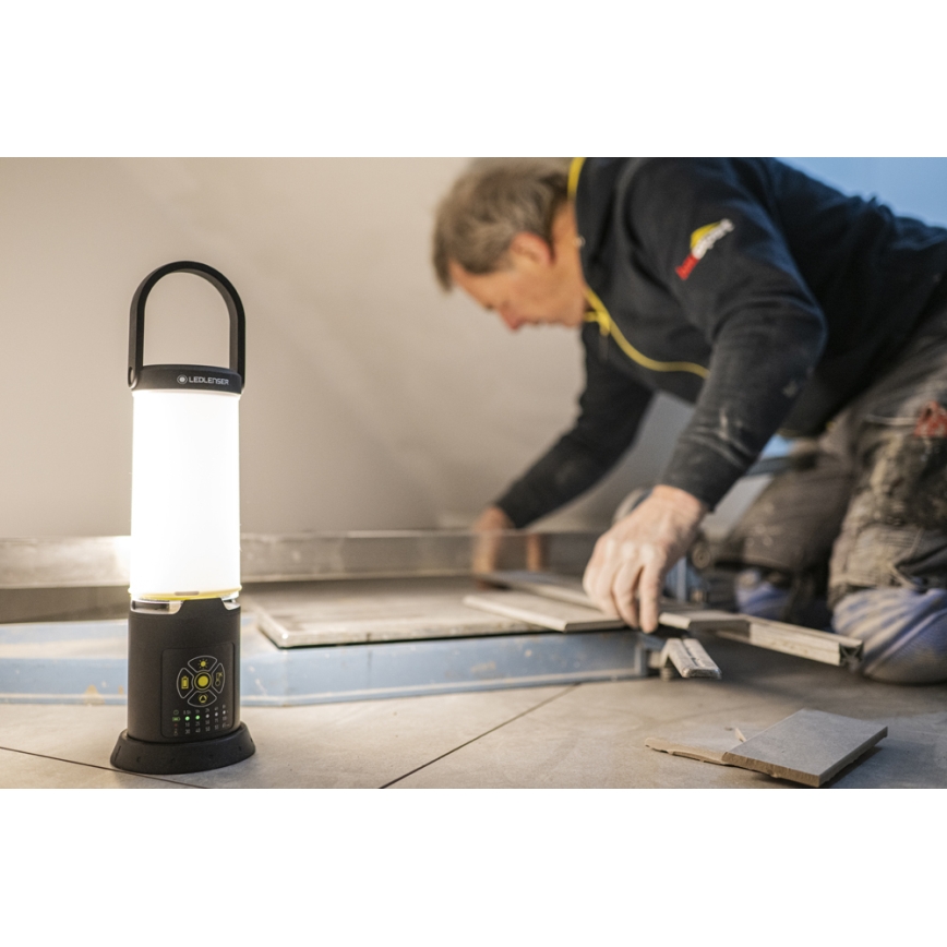 Ledlenser AL10R Work - LED Stmívatelná nabíjecí svítilna LED/4700 mAh IP67 6300 lm 9,5 h