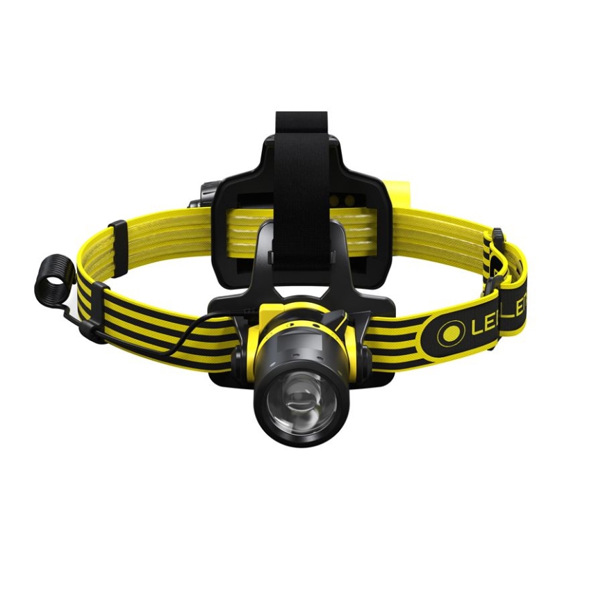 Ledlenser EXH8 - LED Stmívatelná čelovka LED/3xAA IP66 180 lm 40 h žlutá