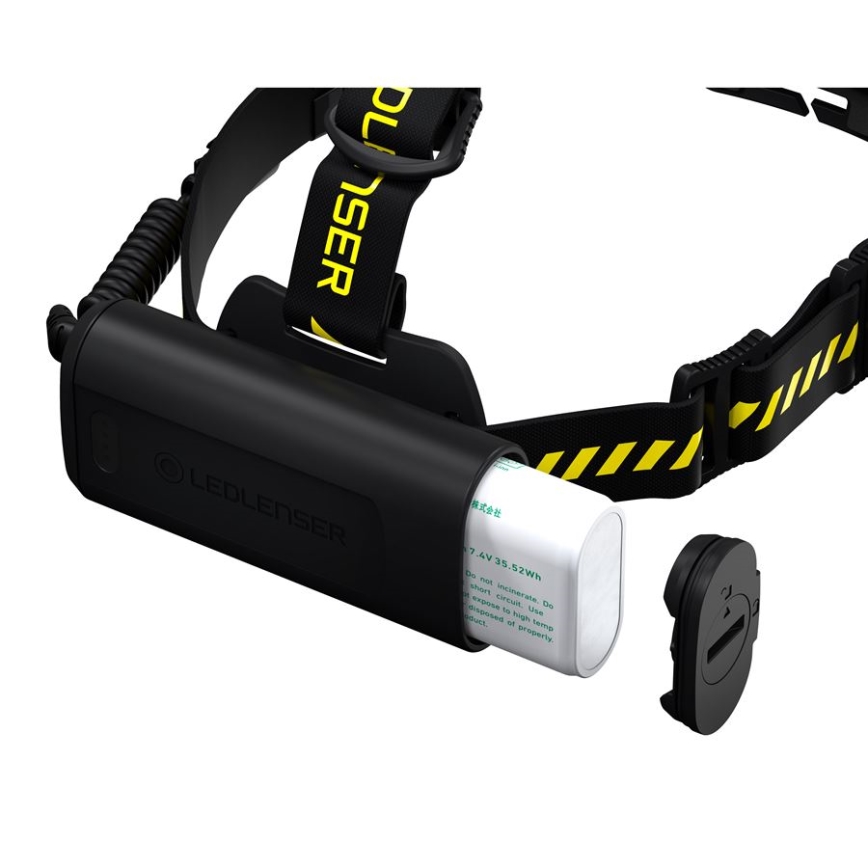 Ledlenser H15R WORK - LED Stmívatelná nabíjecí čelovka LED/4800 mAh IP67 2500 lm 70 h černá