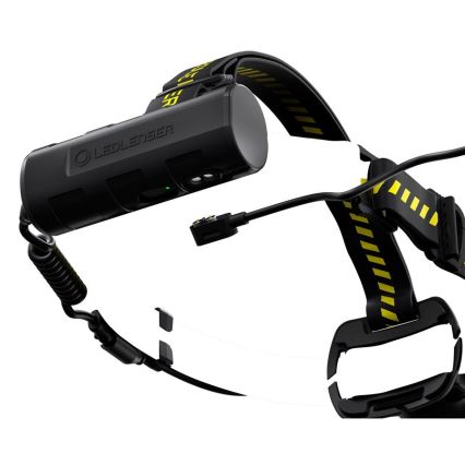 Ledlenser H7R WORK - LED Stmívatelná nabíjecí čelovka LED/4800 mAh IP67 1000 lm 60 h černá