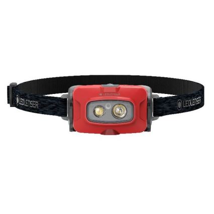 Ledlenser HF4R Core - LED Stmívatelná nabíjecí čelovka LED/1000 mAh IP68 500 lm 35 h červená