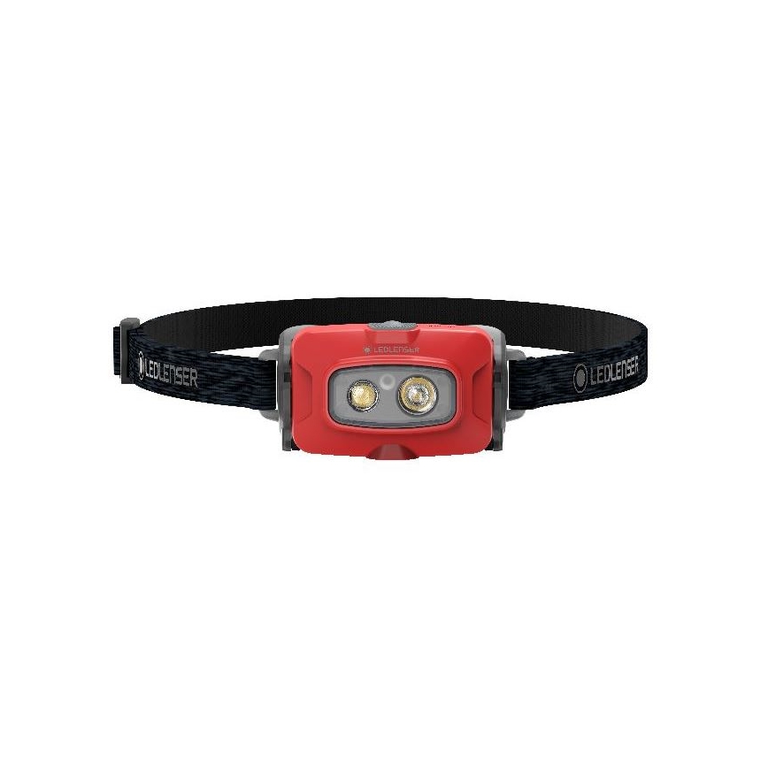 Ledlenser HF4R Core - LED Stmívatelná nabíjecí čelovka LED/1000 mAh IP68 500 lm 35 h červená