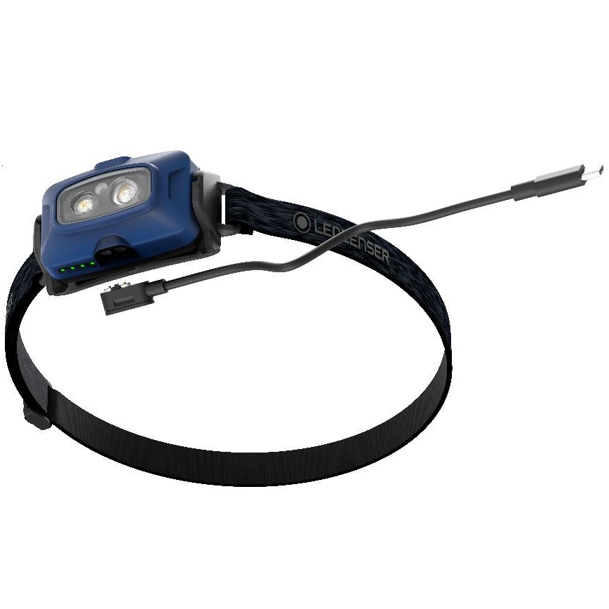 Ledlenser HF4R Core - LED Stmívatelná nabíjecí čelovka LED/1000 mAh IP68 500 lm 35 h modrá