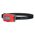 Ledlenser HF4R Core - LED Stmívatelná nabíjecí čelovka LED/1000 mAh IP68 500 lm 35 h červená