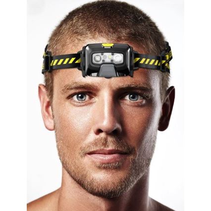 Ledlenser HF6R Work - LED Stmívatelná nabíjecí čelovka LED/2000 mAh IP68 800 lm 60 h černá