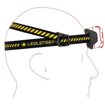 Ledlenser HF6R Work - LED Stmívatelná nabíjecí čelovka LED/2000 mAh IP68 800 lm 60 h černá