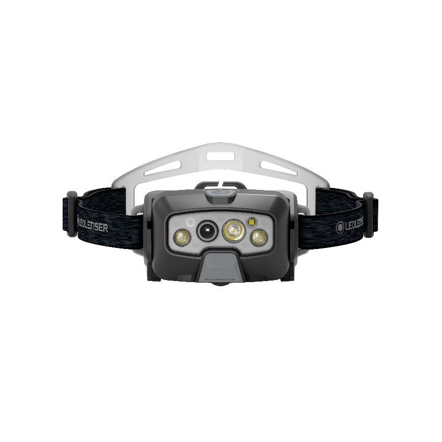 Ledlenser HF8R Core - LED Stmívatelná nabíjecí čelovka LED/2000 mAh IP68 800 lm 60 h šedá