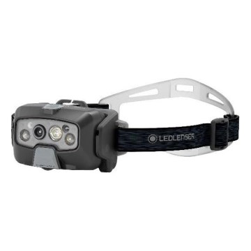 Ledlenser HF8R Core - LED Stmívatelná nabíjecí čelovka LED/2000 mAh IP68 800 lm 60 h šedá