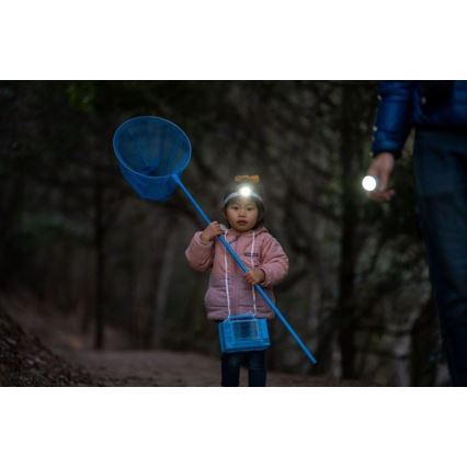 Ledlenser KIDBEAM4 RAINBOW - LED Stmívatelná dětská svítilna LED/2xAAA IP44 fialová