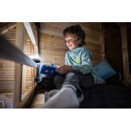 Ledlenser KIDCAMP6 DINO - LED Stmívatelná přenosná lampa LED/3xAAA IP44 zelená