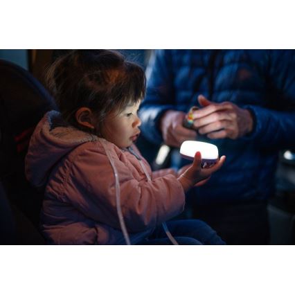 Ledlenser KIDCAMP6 RAINBOW - LED Stmívatelná přenosná lampa LED/3xAAA IP44 modrá