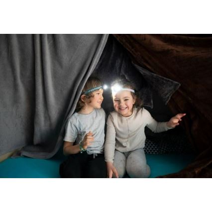 Ledlenser KIDLED2 RAINBOW - LED Stmívatelná dětská čelovka LED/1xAAA IPX4 40 lm 20h fialová