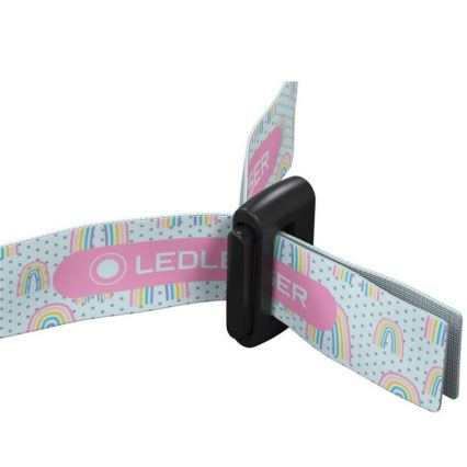 Ledlenser KIDLED2 RAINBOW - LED Stmívatelná dětská čelovka LED/1xAAA IPX4 40 lm 20h fialová