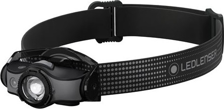 Ledlenser MH5 - LED Stmívatelná nabíjecí čelovka LED/1xAA/750 mAh IP54 400 lm 35 h černá/šedá