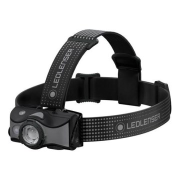 Ledlenser MH7 - LED Stmívatelná nabíjecí čelovka LED/1550 mAh IP54 600 lm 40 h černá/šedá
