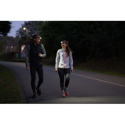 Ledlenser NEO5R - LED Stmívatelná nabíjecí čelovka LED/1800 mAh IP54 600 lm 35 h černá/bílá