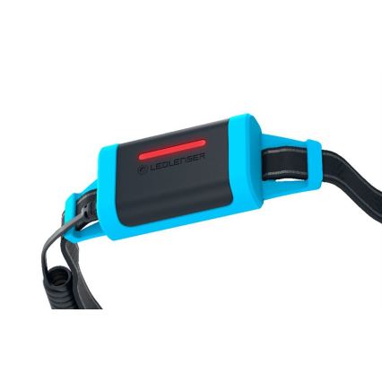 Ledlenser NEO5R - LED Stmívatelná nabíjecí čelovka LED/1800 mAh IP54 600 lm 35 h modrá