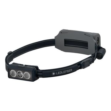 Ledlenser NEO9R - LED Stmívatelná nabíjecí čelovka LED/5000 mAh IP54 1200 lm 120 h černá/šedá