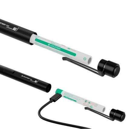 Ledlenser P4R - LED Stmívatelná nabíjecí svítilna LED/1xAAA/700 mAh IP54 300 lm 13 h černá