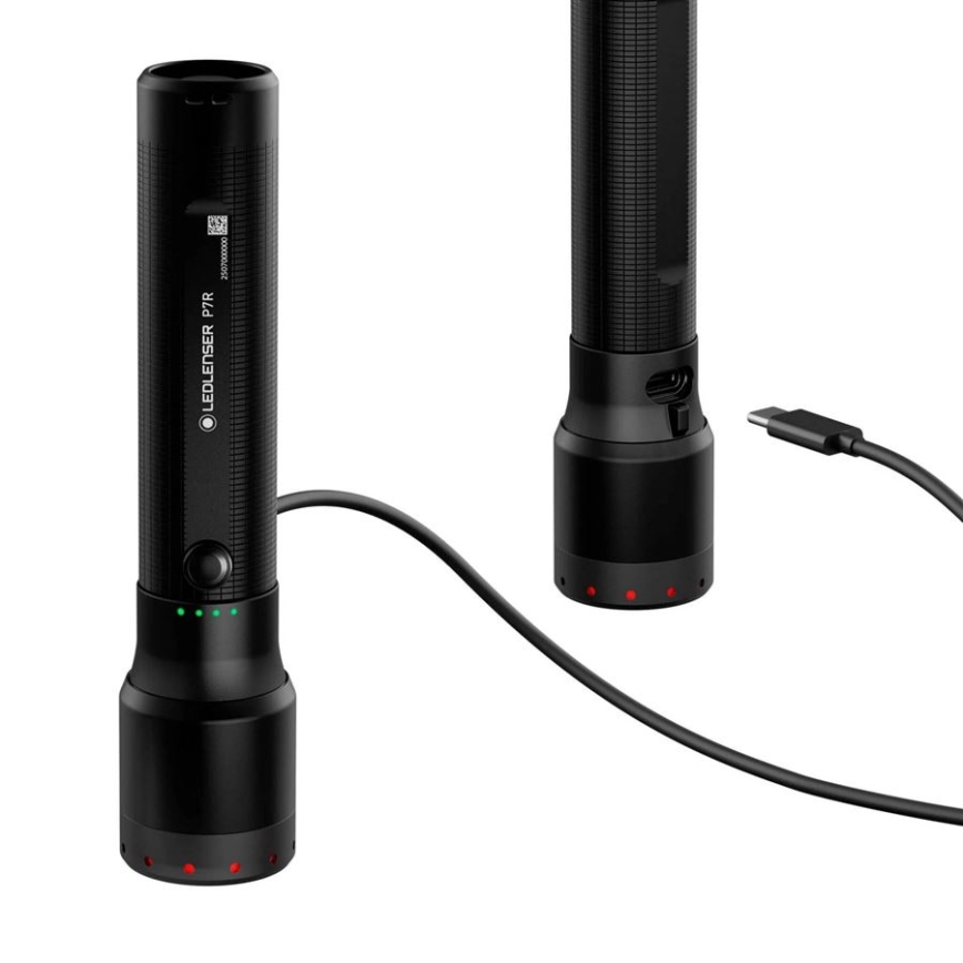 Ledlenser P7R - LED Stmívatelná nabíjecí svítilna LED/4600 mAh IP68 2000 lm 80 h černá