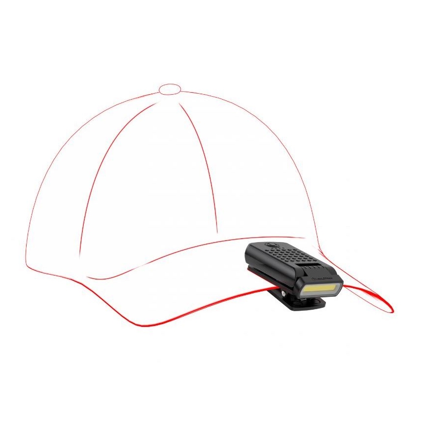 Ledlenser W1R - LED Stmívatelná nabíjecí pracovní svítilna s klipem LED/740 mAh IP54 220 lm