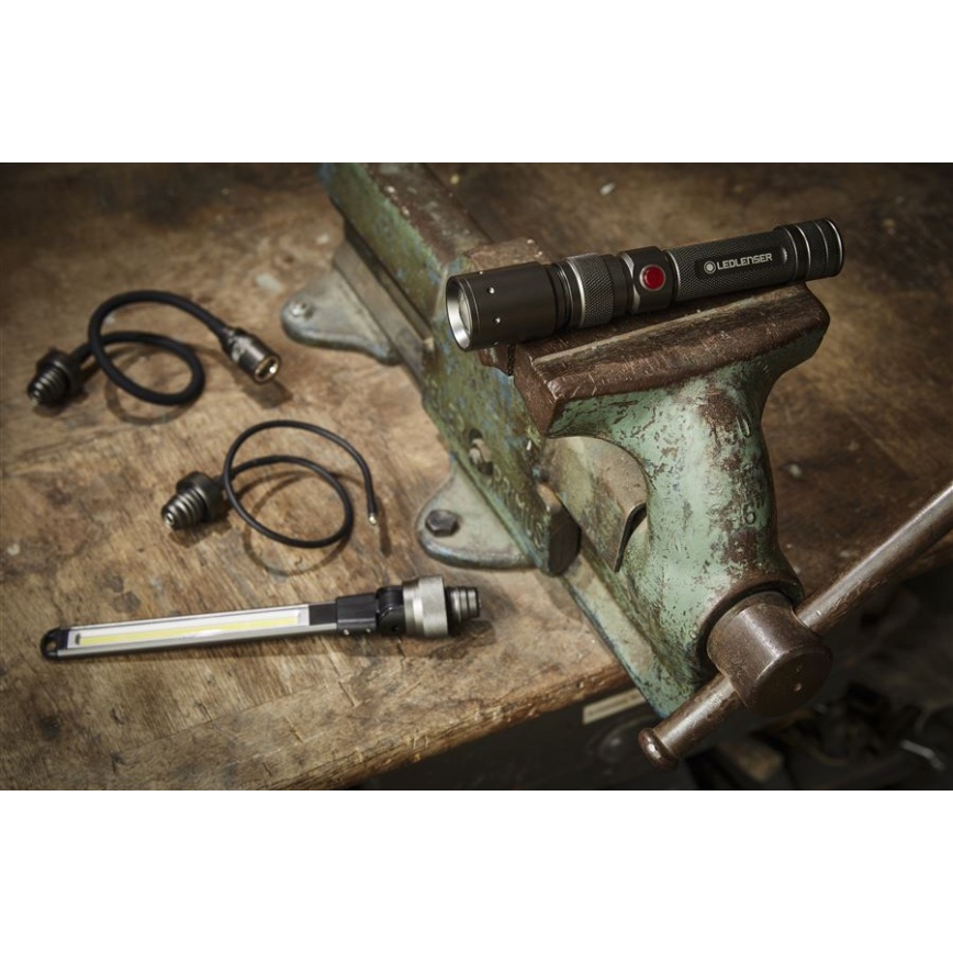 Ledlenser WORKERS FRIEND - LED Stmívatelná nabíjecí svítilna LED/2500 mAh 280 lm 80 h černá