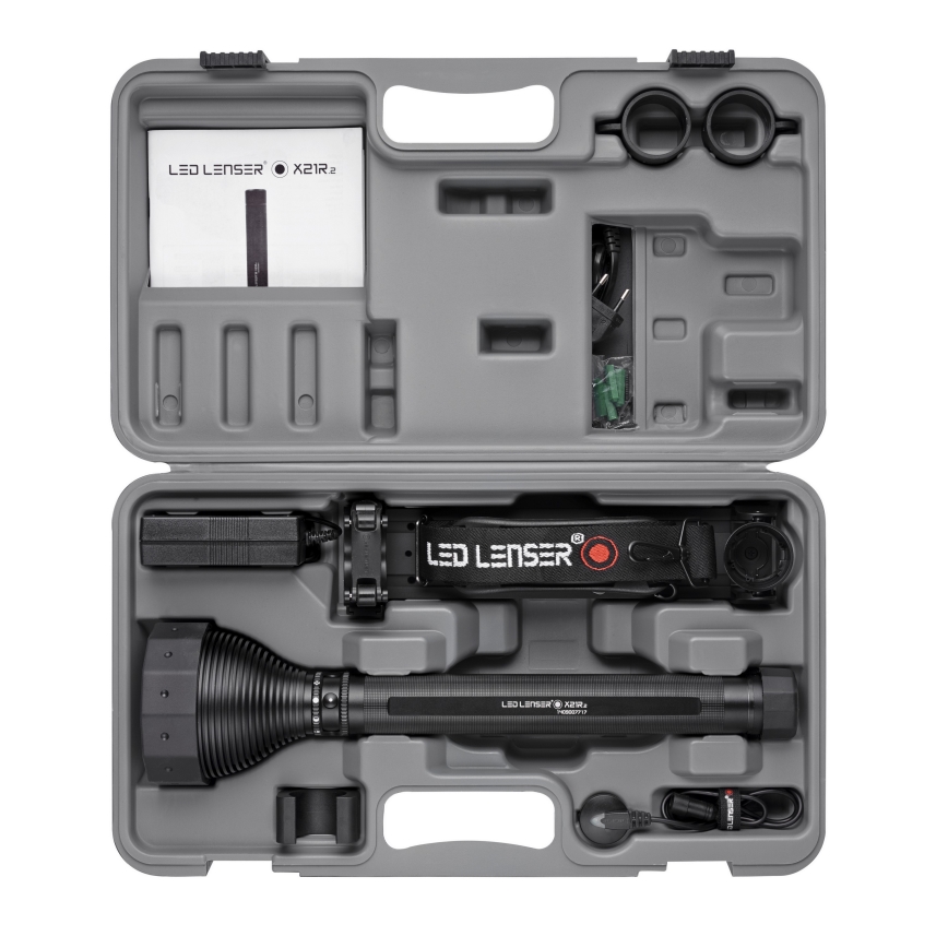 Ledlenser X21R - LED Stmívatelná nabíjecí svítilna LED/5000 mAh IP54 5000 lm 40 h