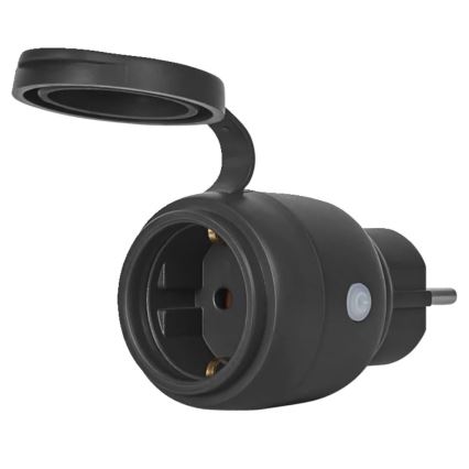 Ledvance - Chytrá venkovní zásuvka SMART+ 3680W/230V/Typ F/SCHUKO 16A IP44 černá