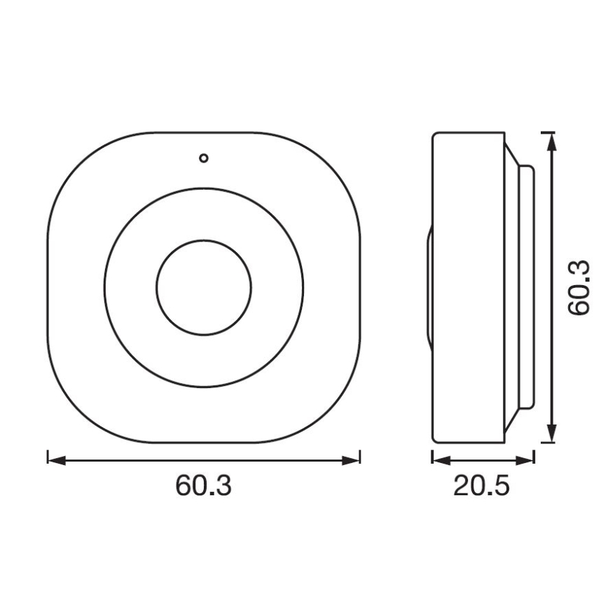Ledvance - Chytrý senzor pohybu SMART+ 3,7V 500 mAh Wi-fi