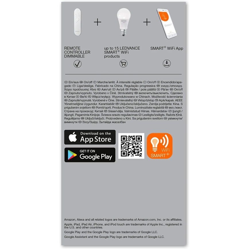Ledvance - Dálkové ovládání SMART+ 2xAAA Wi-Fi