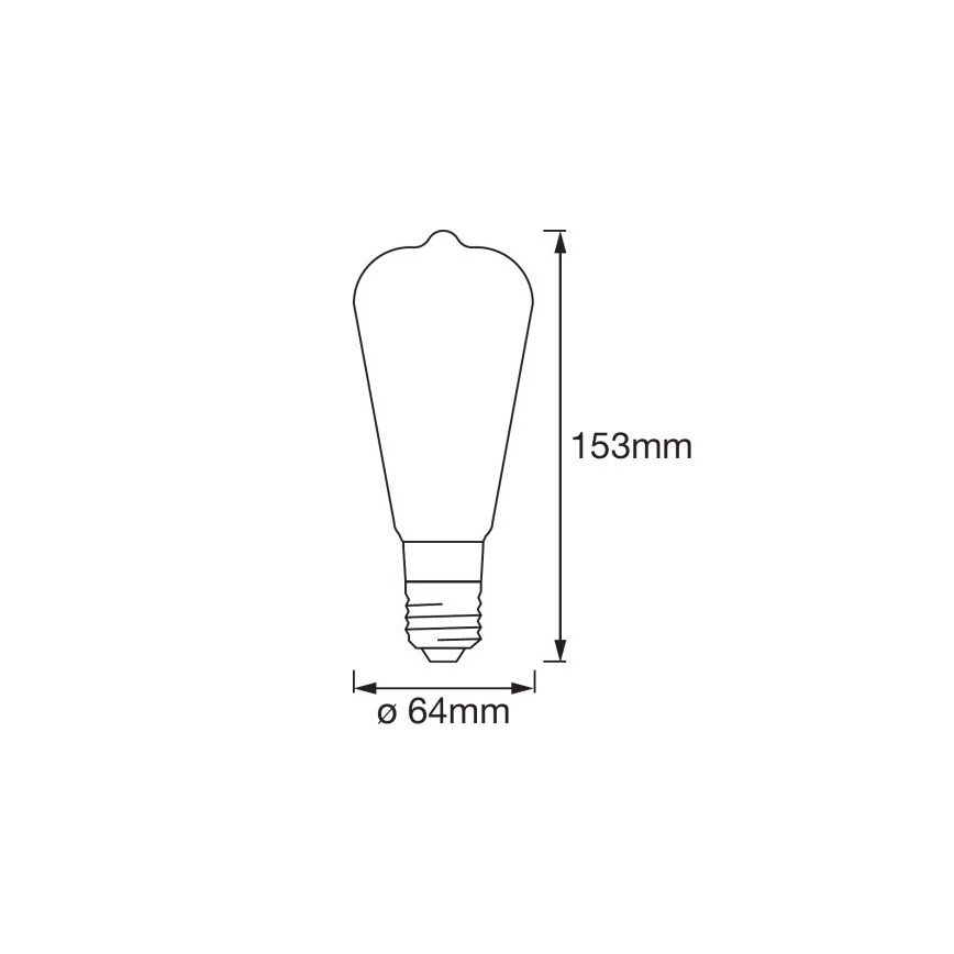 Ledvance - Inteligentní reproduktor Google Nest Mini + LED Stmívatelná žárovka SMART+ E27/5,5W/230V 2400K