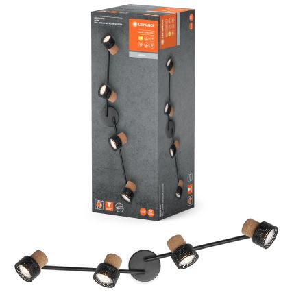 Ledvance - LED Bodové svítidlo DECOR CORK 4xGU10/3,4W/230V