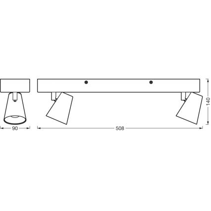 Ledvance - LED Bodové svítidlo DECOR NEPTUNE LED/20W/230V