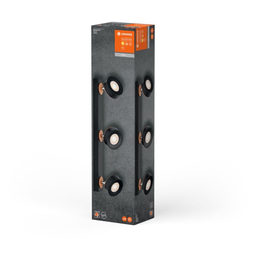 Ledvance - LED Bodové svítidlo DECOR PLUTO 3xLED/4,8W/230V