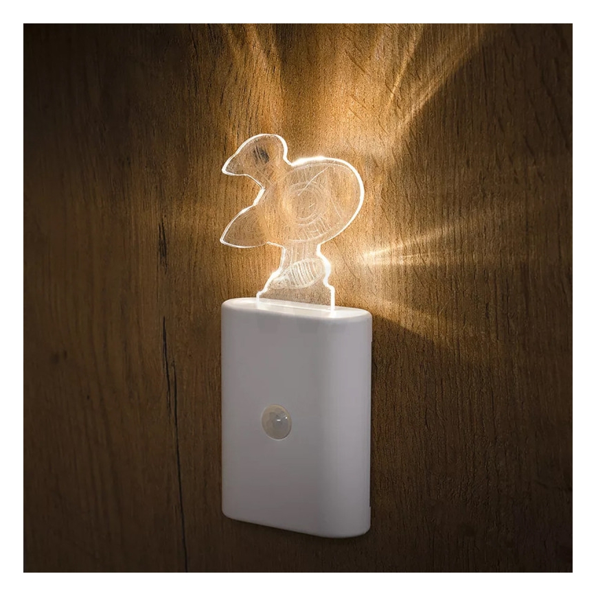 Ledvance - LED Dětské orientační svítidlo se senzorem NIGHTLUX LED/0,2W/4,5V 3000K