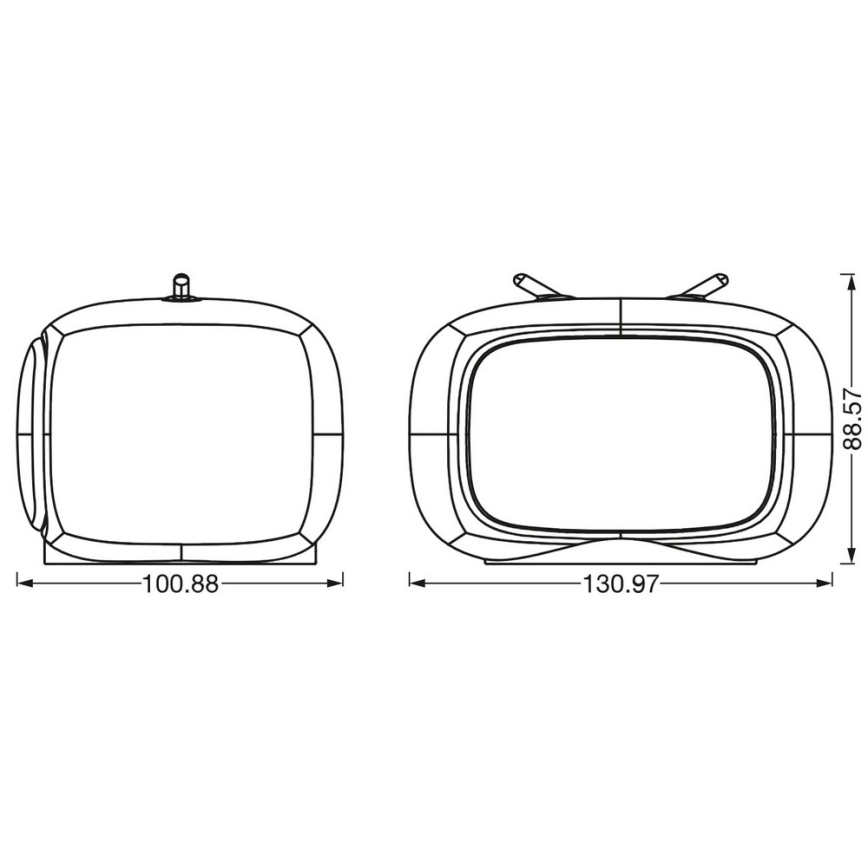 Ledvance - LED Dotyková dětská noční lampička TOUCH LED/2,5W/5V